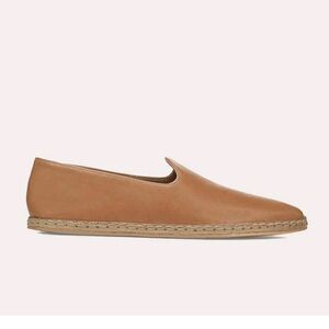 Vince Tan Leather Loafers